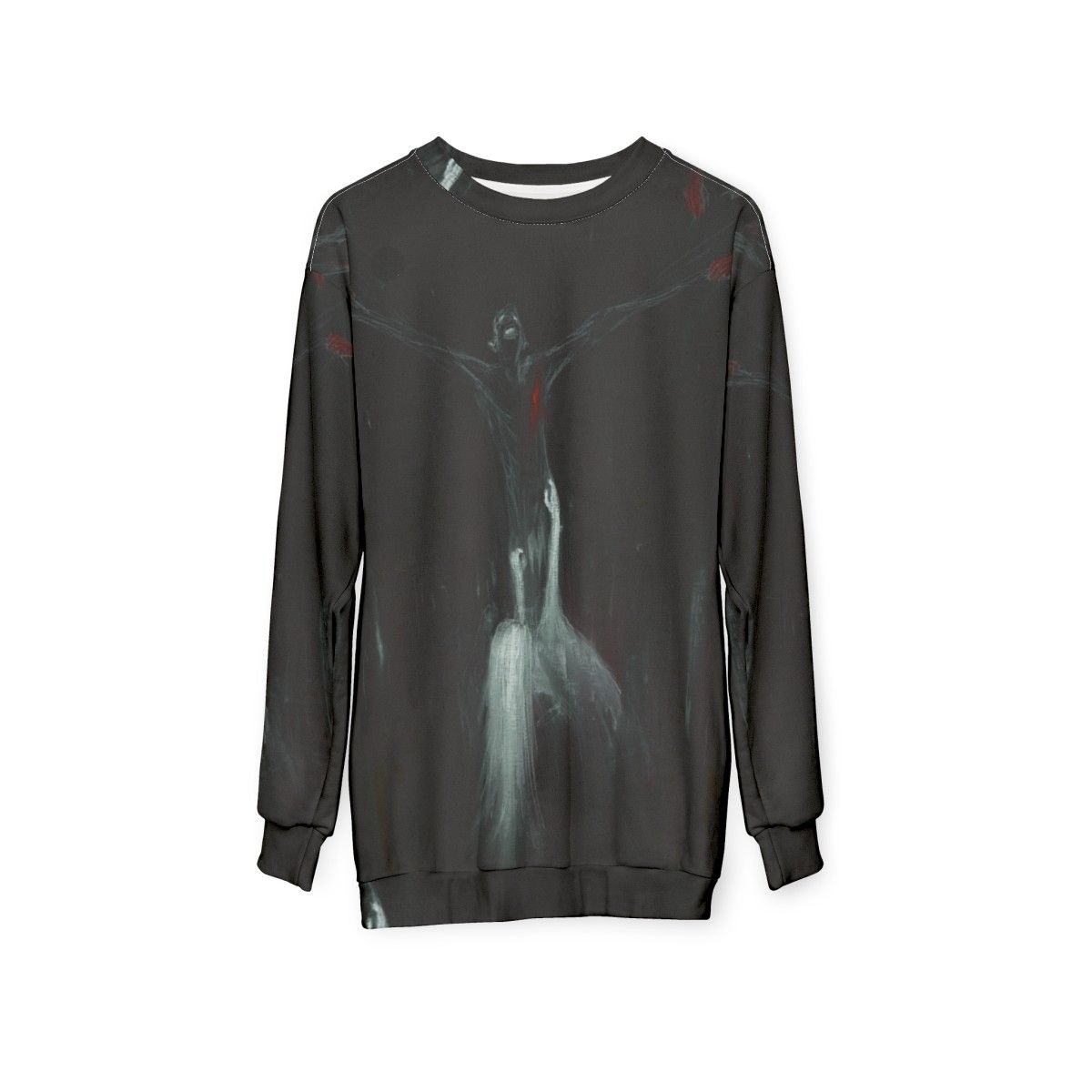 Neon Blackstetics German Shoegaze Sweatshirt - hanging