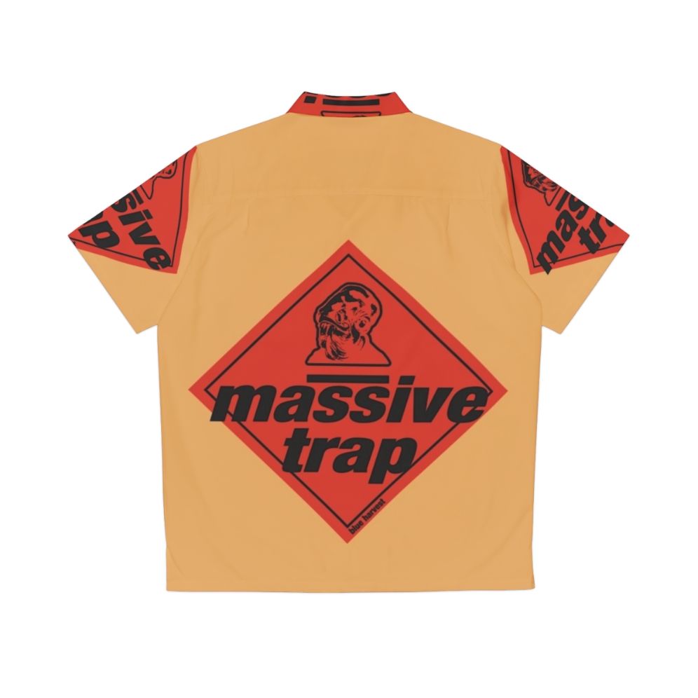 Massive Trap Hawaiian Shirt - Star Wars Inspired 90s Parody - Back