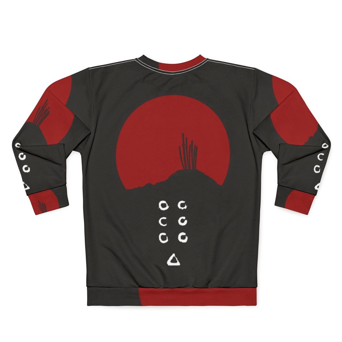 7S Sweatshirt - Samurai, Katana, and Classic Cinema Inspired Design - Back