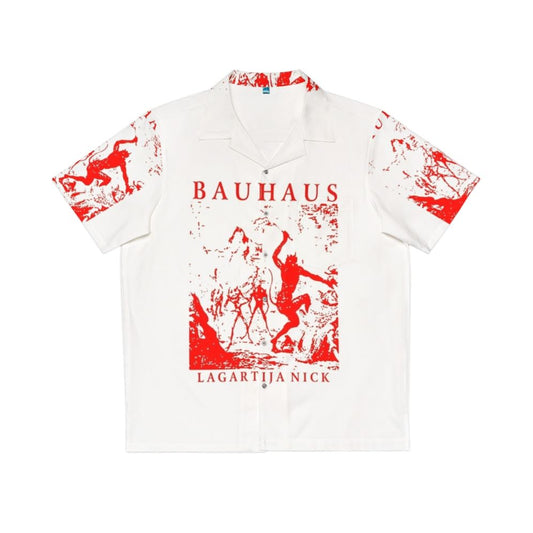 Bauhaus band legend abstract art Hawaiian shirt