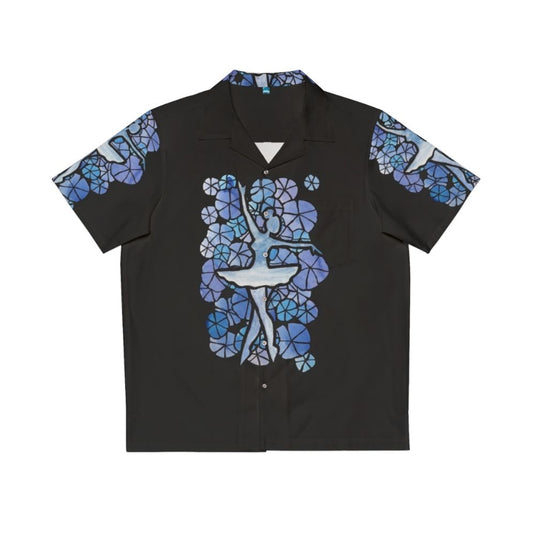 Blue Ballerina Hawaiian Shirt