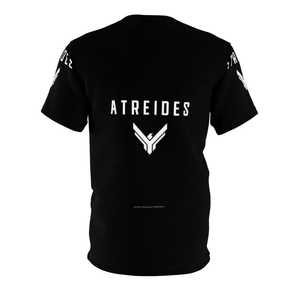 High-quality House Atreides t-shirt inspired by the Dune 2020 movie - Back