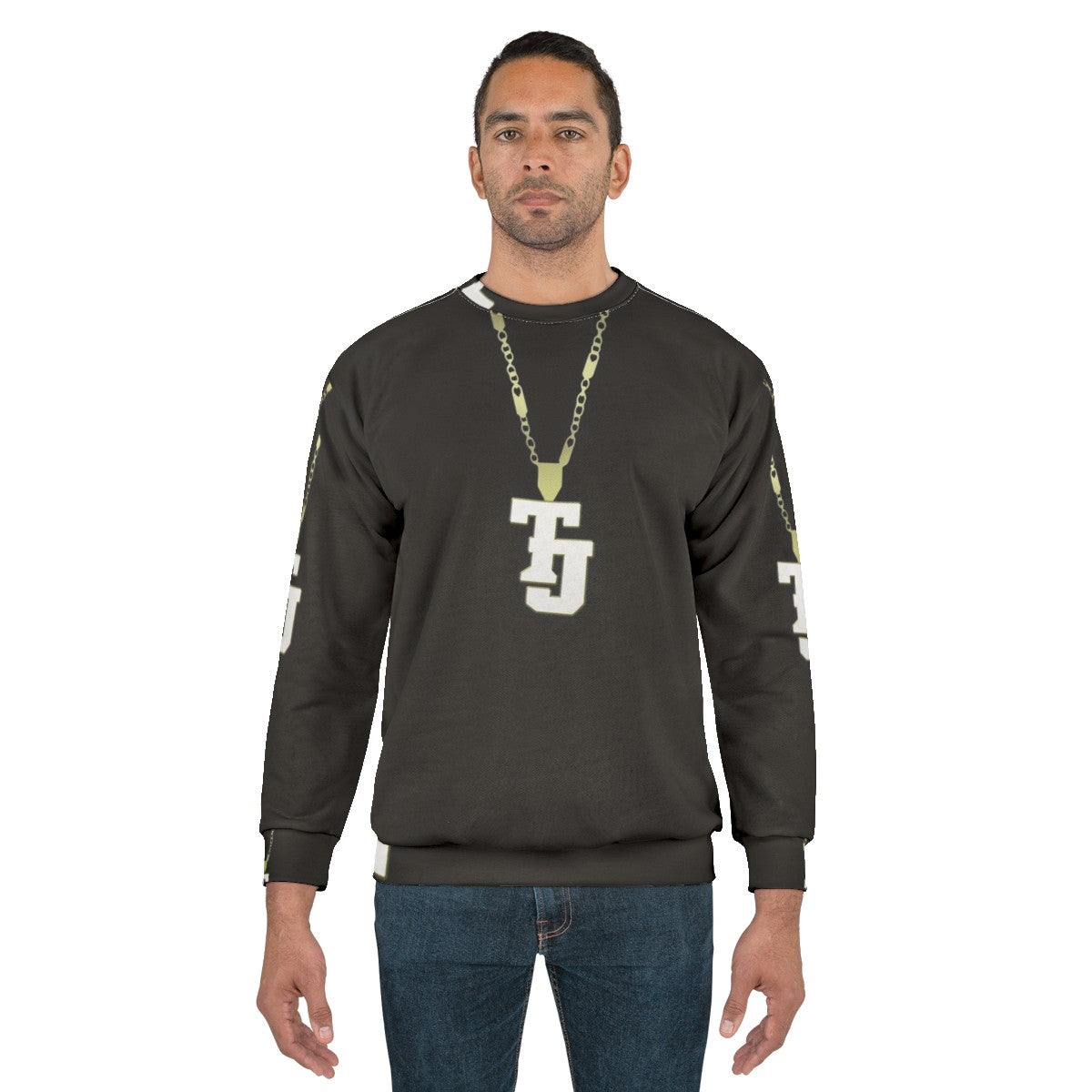 Tracy Jordan 30 Rock Necklace Sweatshirt - men