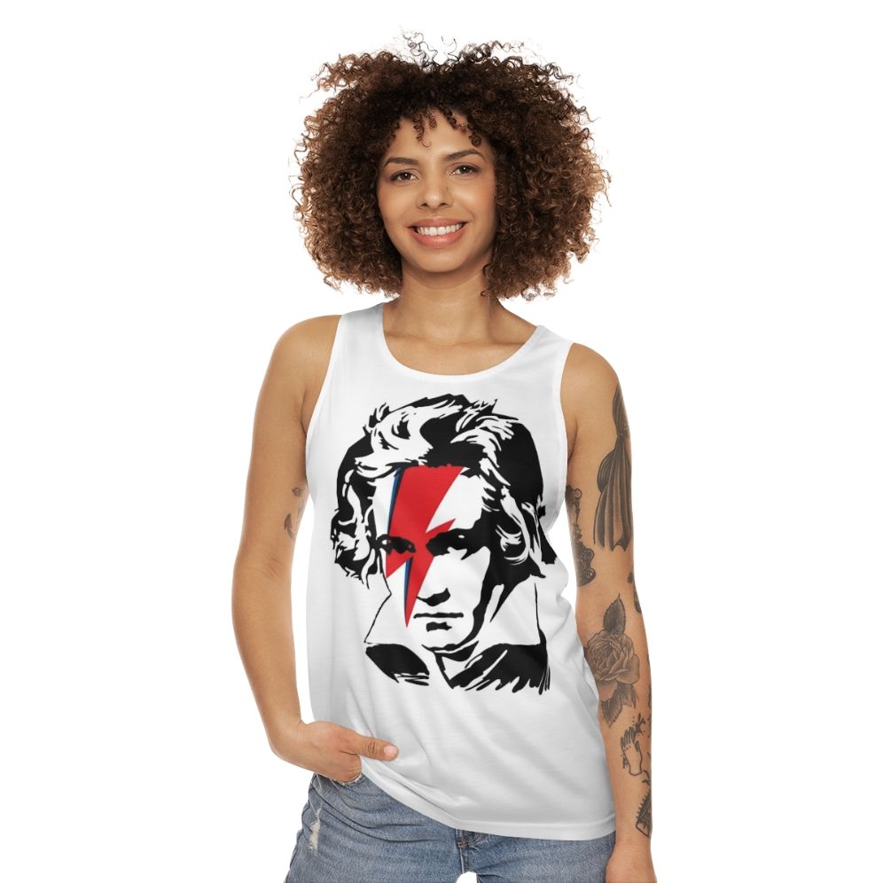 Beethoven x Ziggy Stardust Unisex Tank Top - women