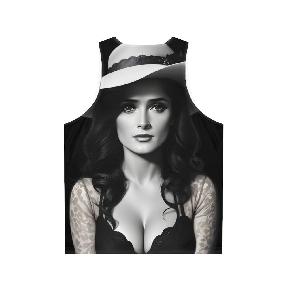 Vintage Vixen Gangster Mistress Art Print Tank Top - Back