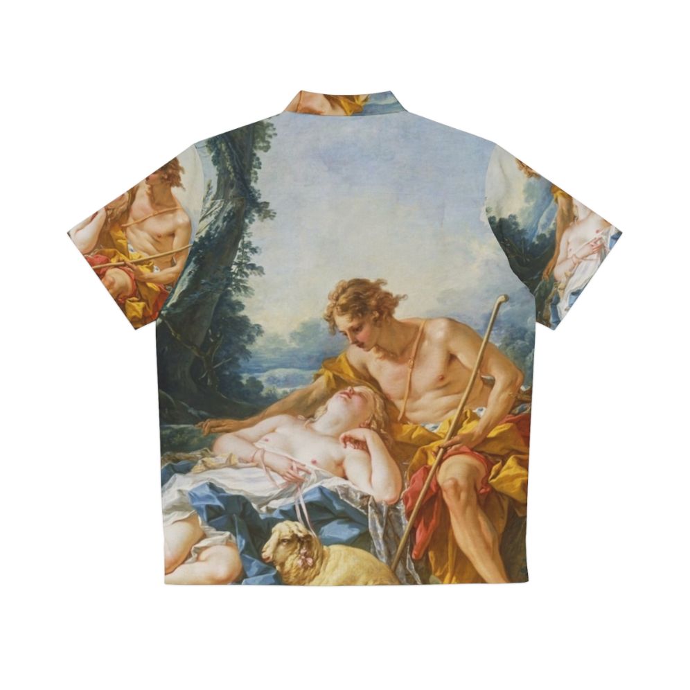 Francois Boucher's Daphnis And Chloe vintage french art hawaiian shirt - Back