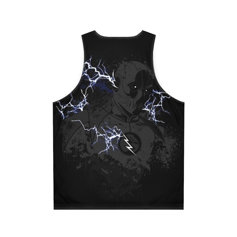 Unisex superhero tank top with DC speedster design - Back