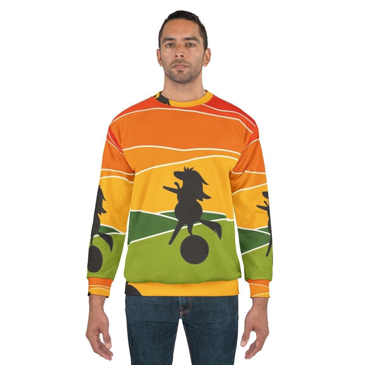 Adventure Time James Baxter Sunset Minimal Sweatshirt - men