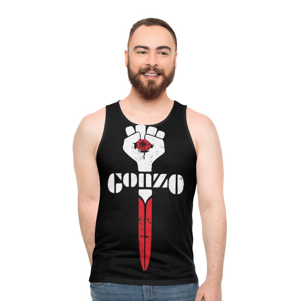 Gonzo Symbol Hunter S Thompson Unisex Tank Top - men