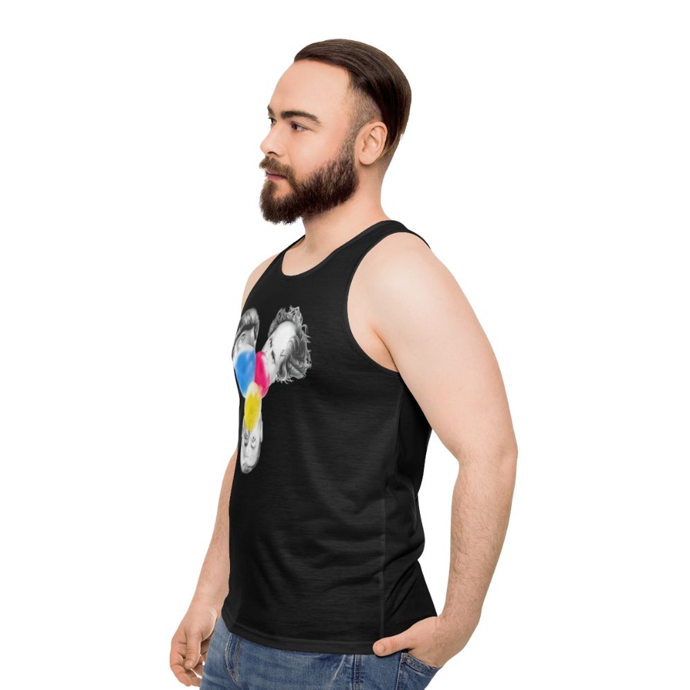 Three Stooges Unisex Graphic Tank Top - men side