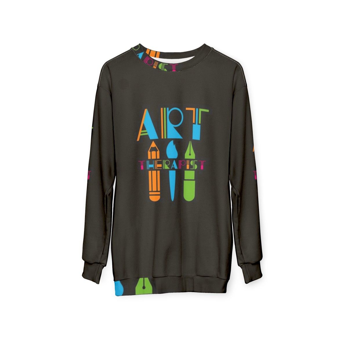 Professional Art Therapist Sweatshirt - hanging