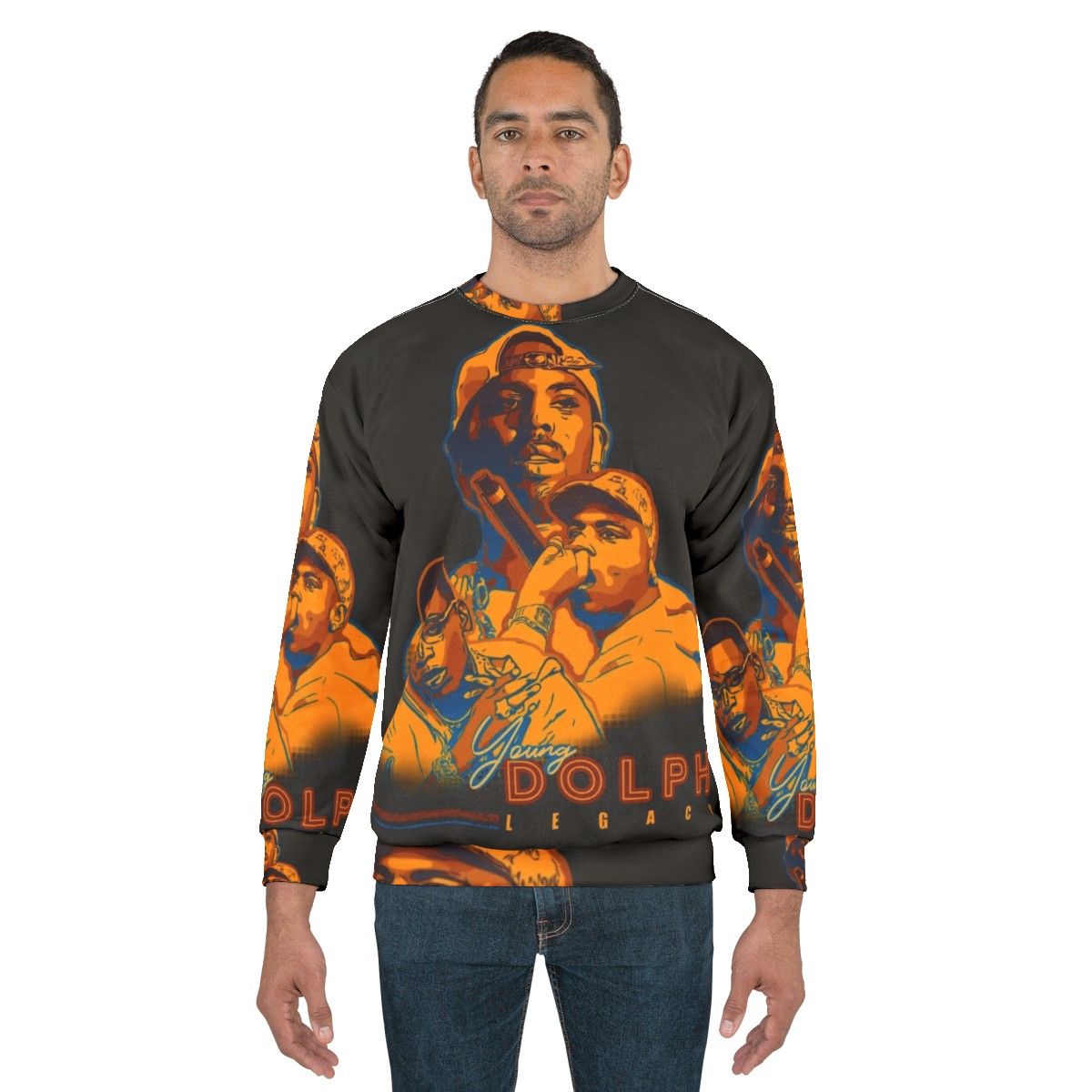 Young Dolph King of Memphis Legacy Tribute Sweatshirt - men