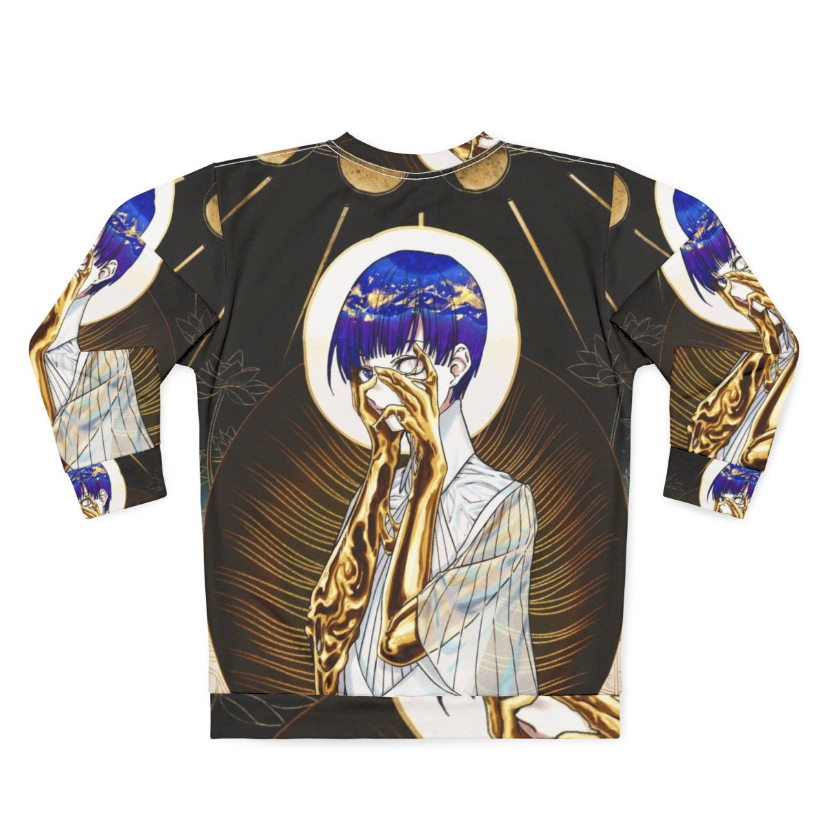 Phosphophyllite Anime CGI Sweatshirt - Back