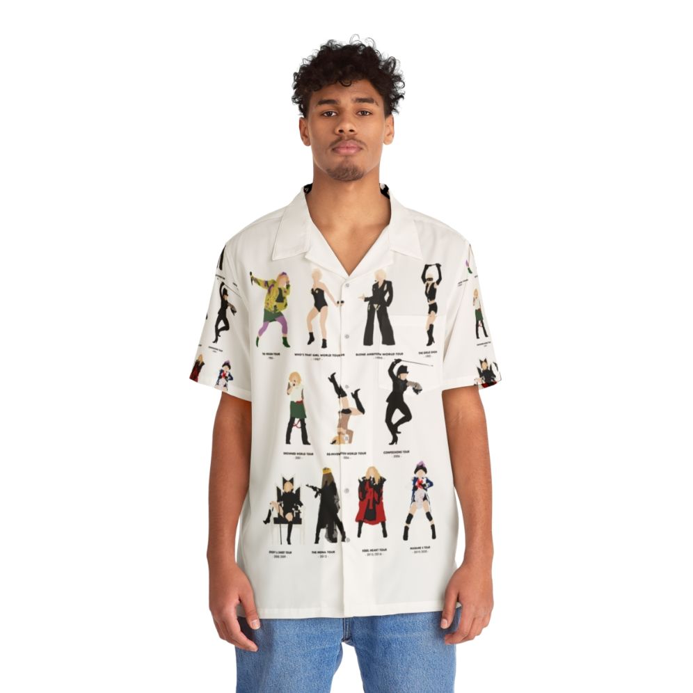 Queen Hawaiian Shirt Featuring Artistic Evolution - People Front