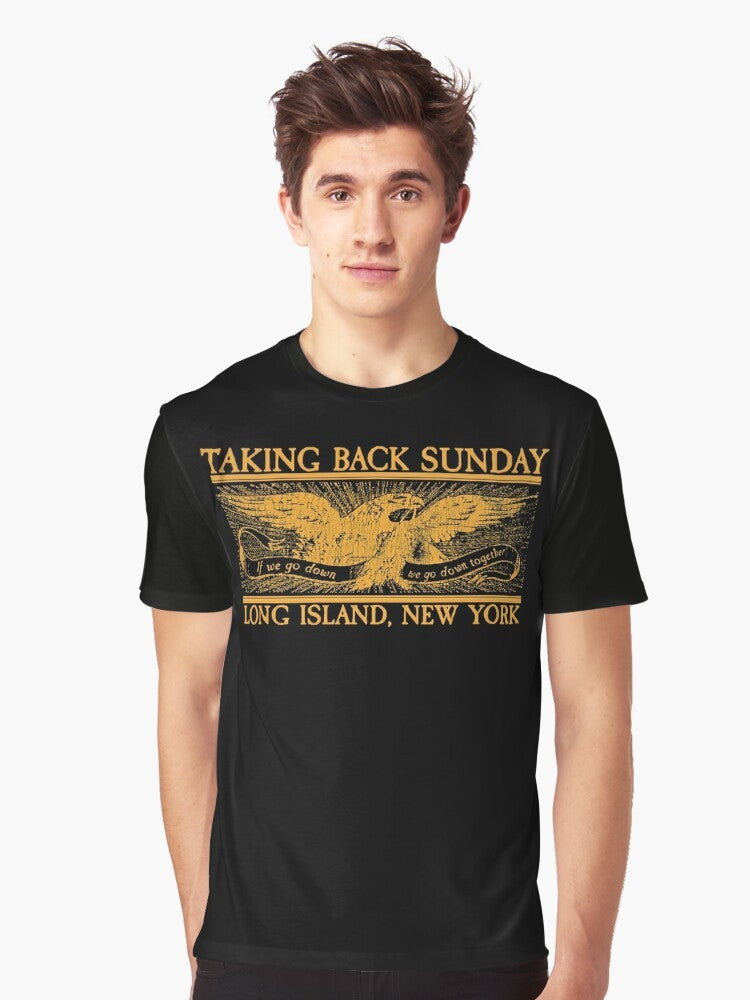 Taking Back Sunday Gold Eagle Graphic T-Shirt - Men