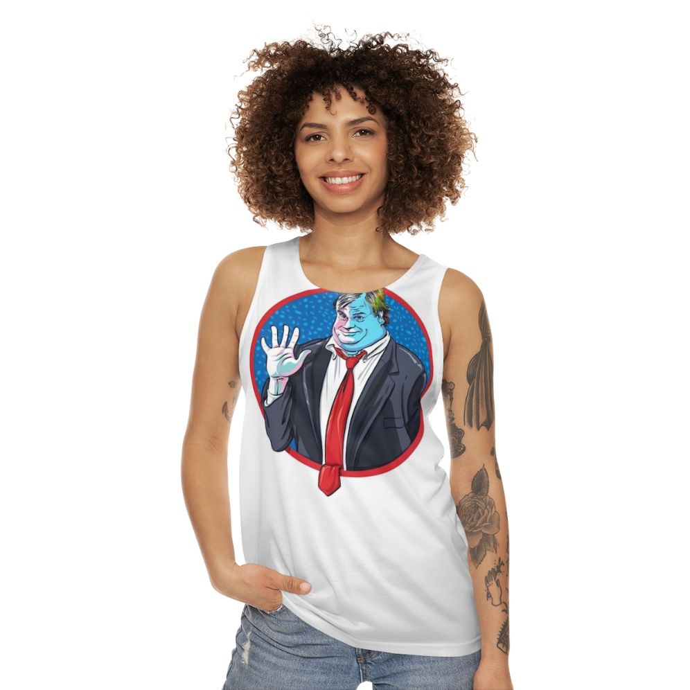 Chris Farley Unisex Tank Top - women