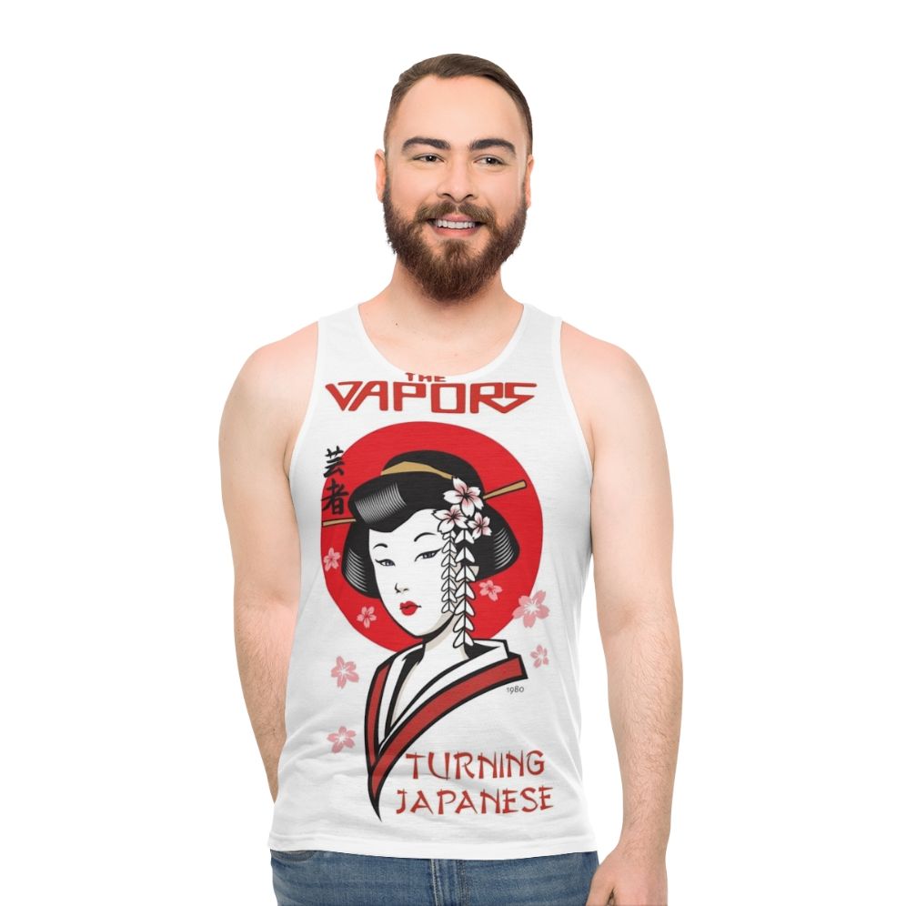 Retro 80s Turning Japanese The Vapors Unisex Tank Top - men