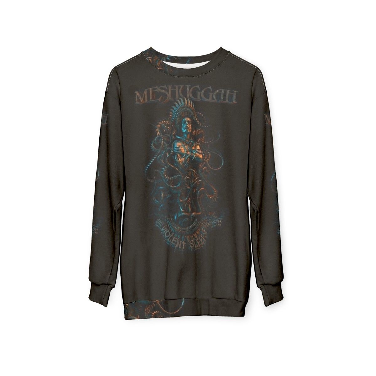 Meshuggah band official heavy metal sweatshirt - hanging