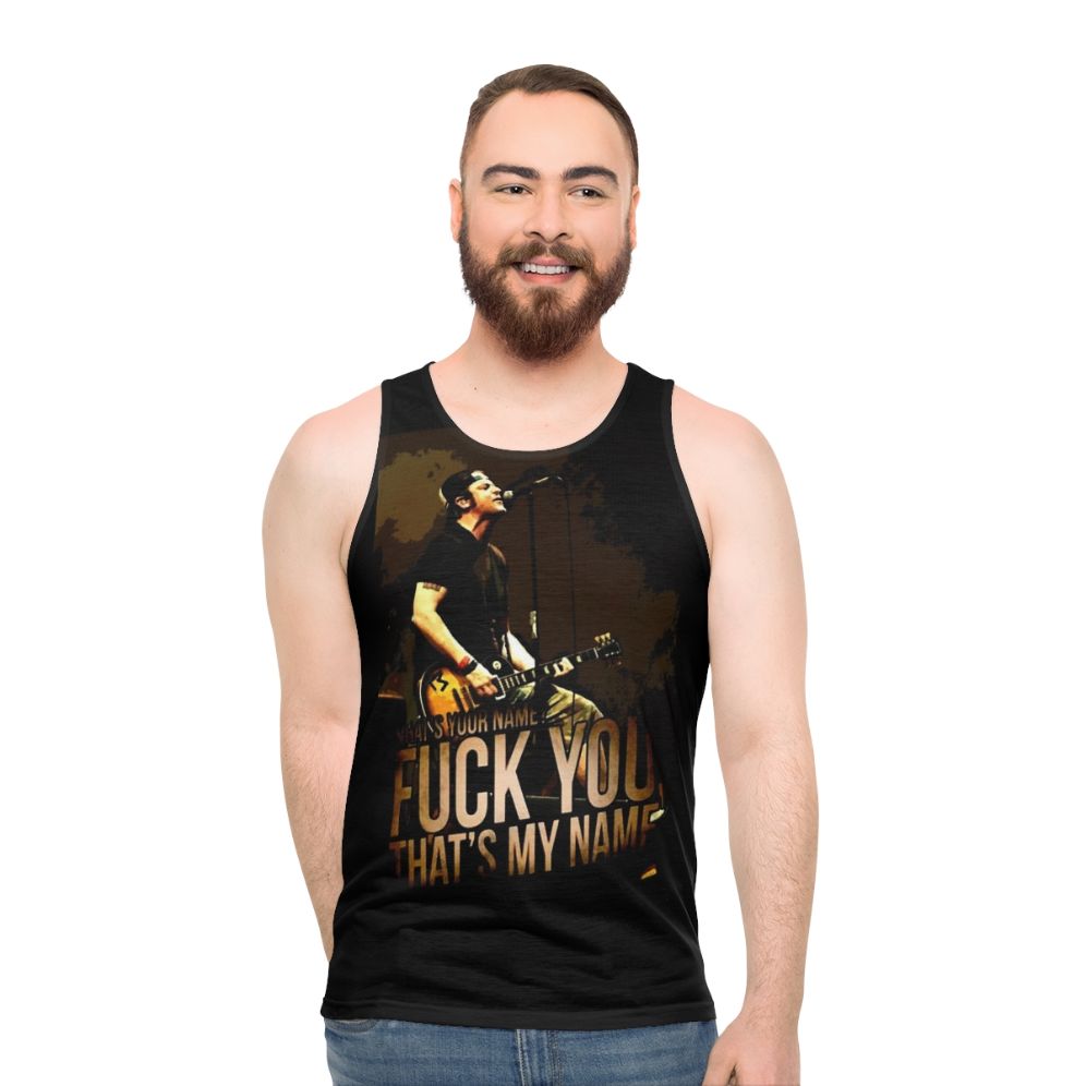 Tribute to Tony Unisex Tank Top - men