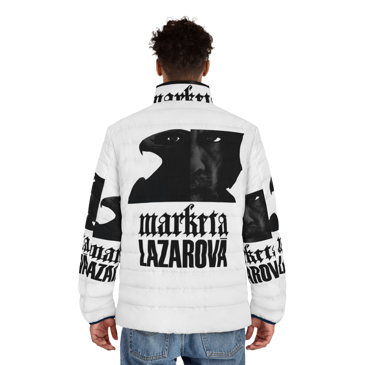 Marketa Lazarova Puffer Jacket - Iconic Arthouse Film from Czech New Wave - men back