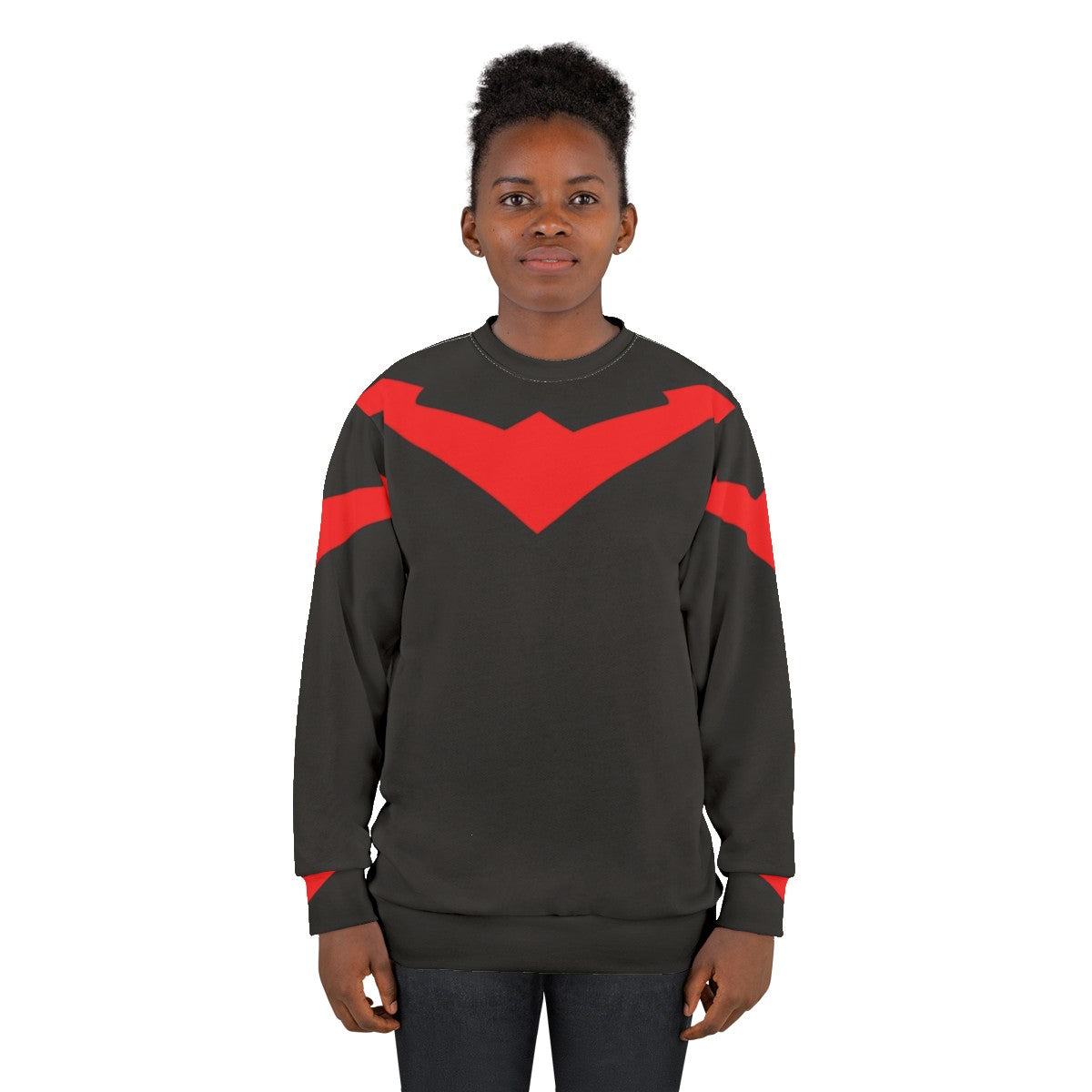 Nightwing New 52 DC Comics Superhero Sweatshirt - women