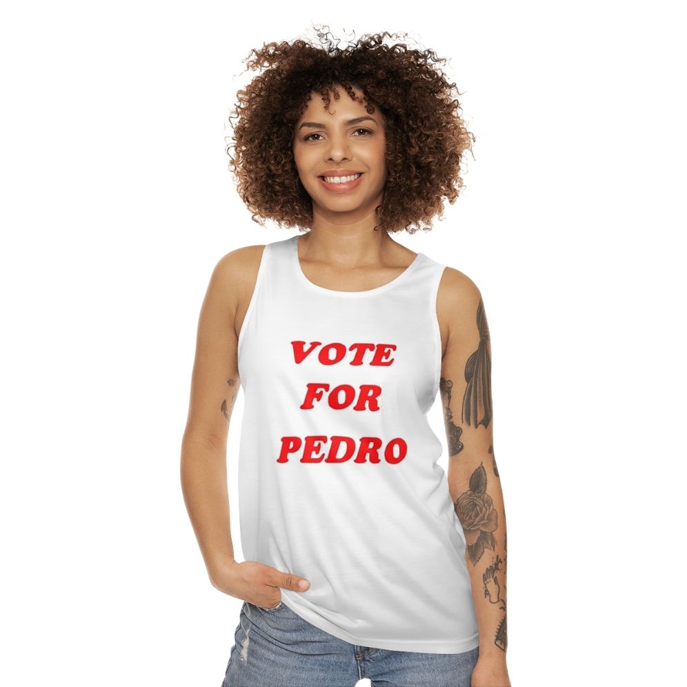 Vote for Pedro Unisex Tank Top - women