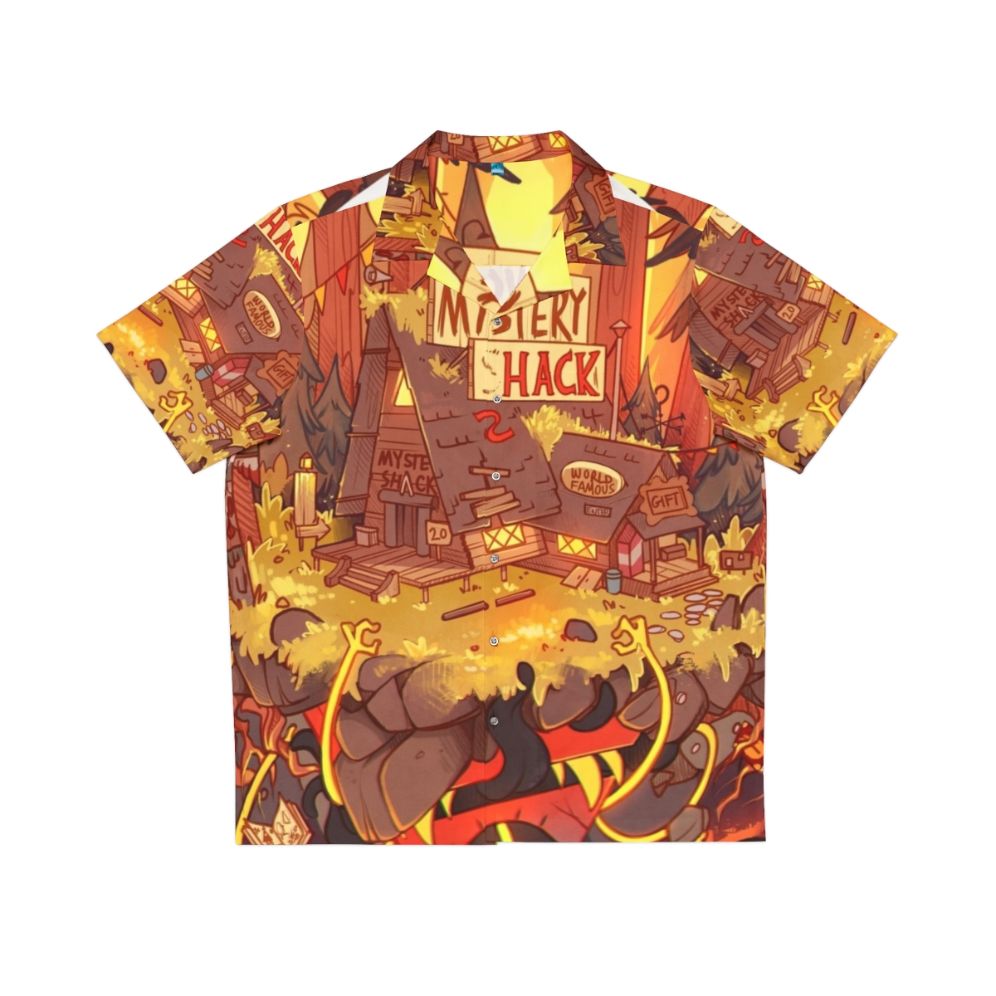 Gravity Falls Weirdmageddon Hawaiian Shirt featuring Bill Cipher