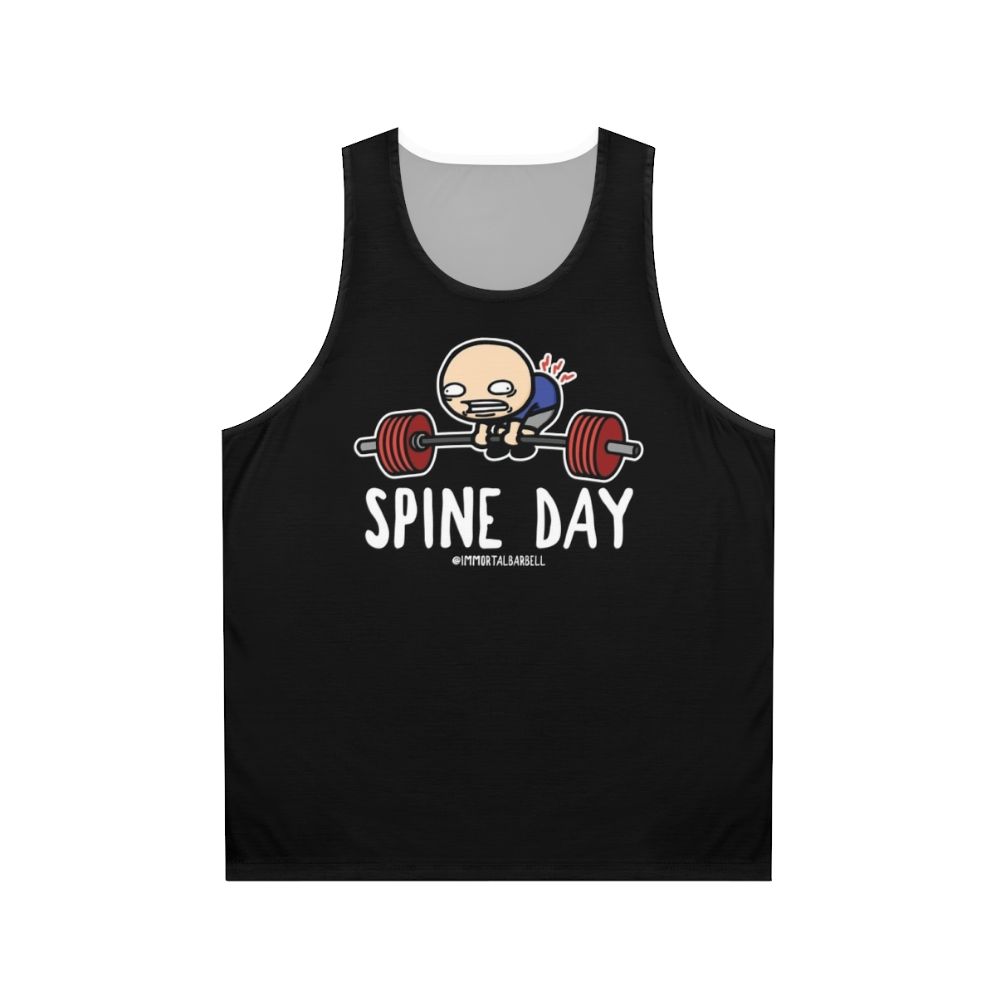 Spine Day Unisex Fitness Tank Top