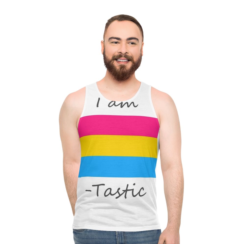 Pansexual Pride Unisex Tank Top - men