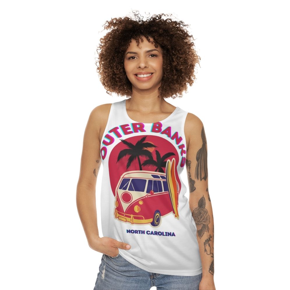 Outer Banks North Carolina Unisex Tank Top - women