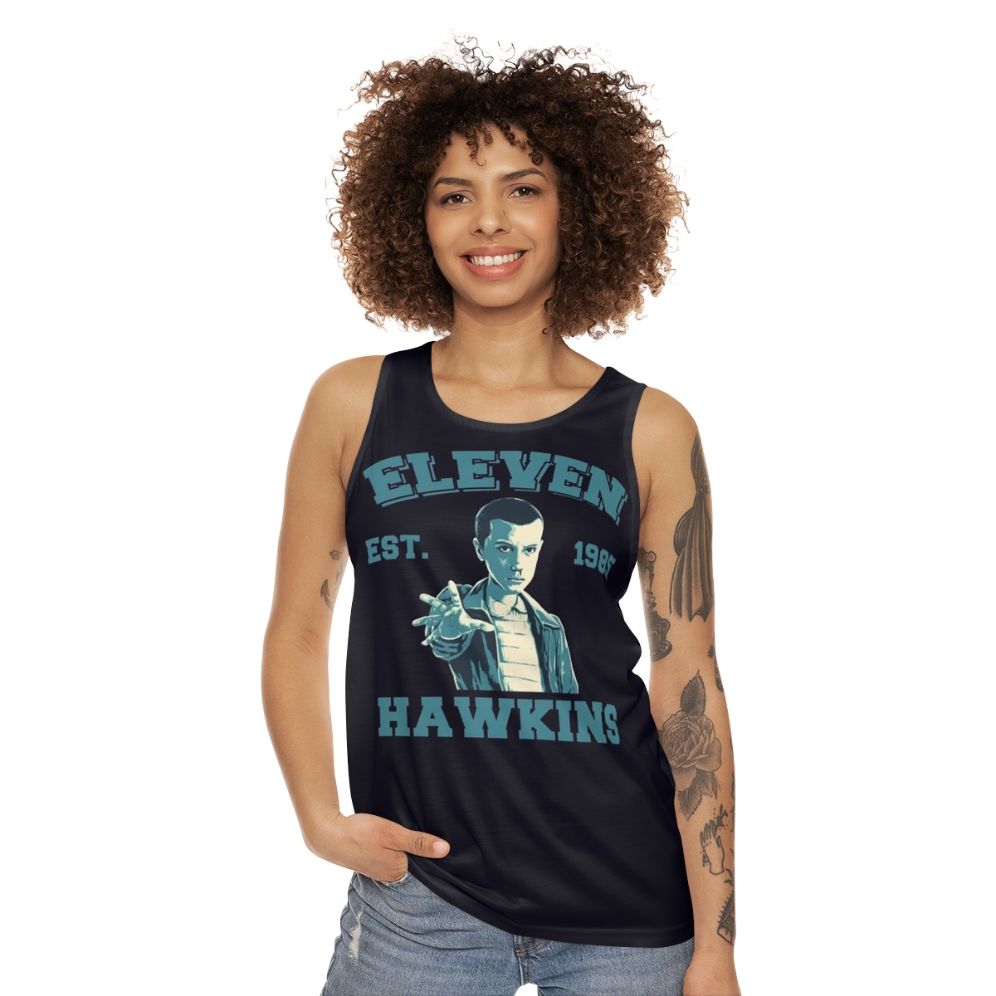 Stranger Things Eleven Unisex Tank Top - women