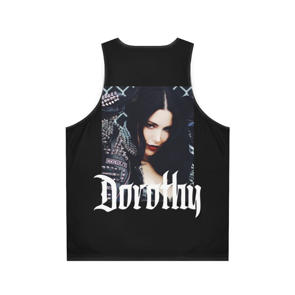 Dorothy band unisex tank top - Back