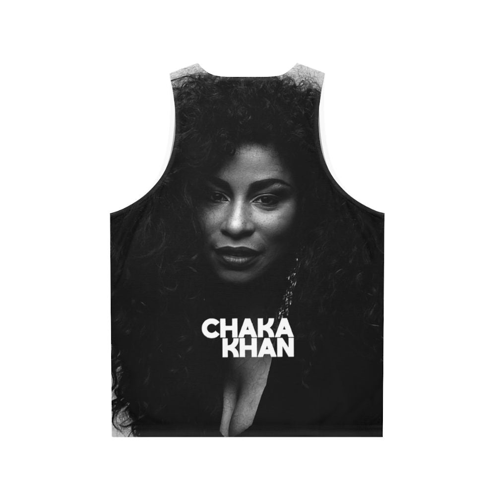 Chaka Khan Unisex Tank Top - Back