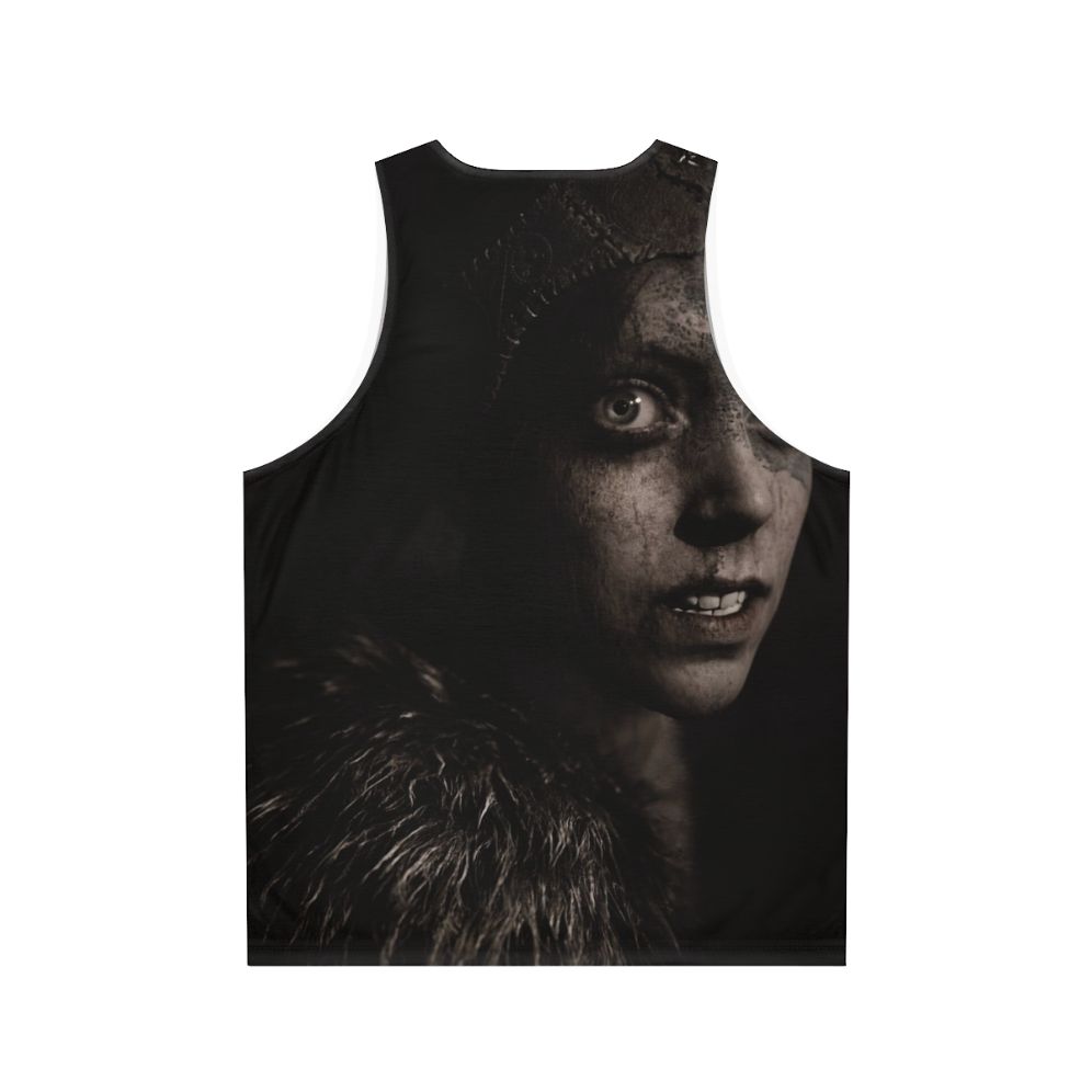 Hellblade Senua Inspired Unisex Tank Top - Back