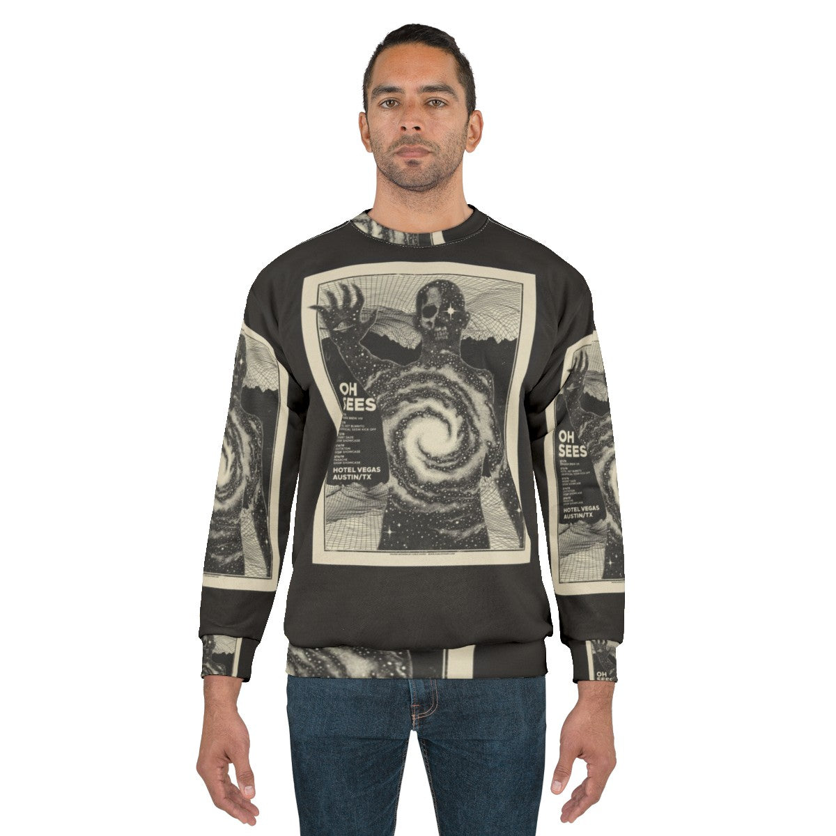 Thee Oh Sees psychedelic rock band sweatshirt - men