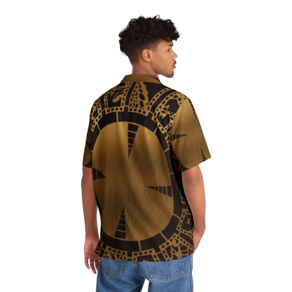 Lament Configuration Hawaiian Shirt - Hellraiser Cenobite Horror - People Back