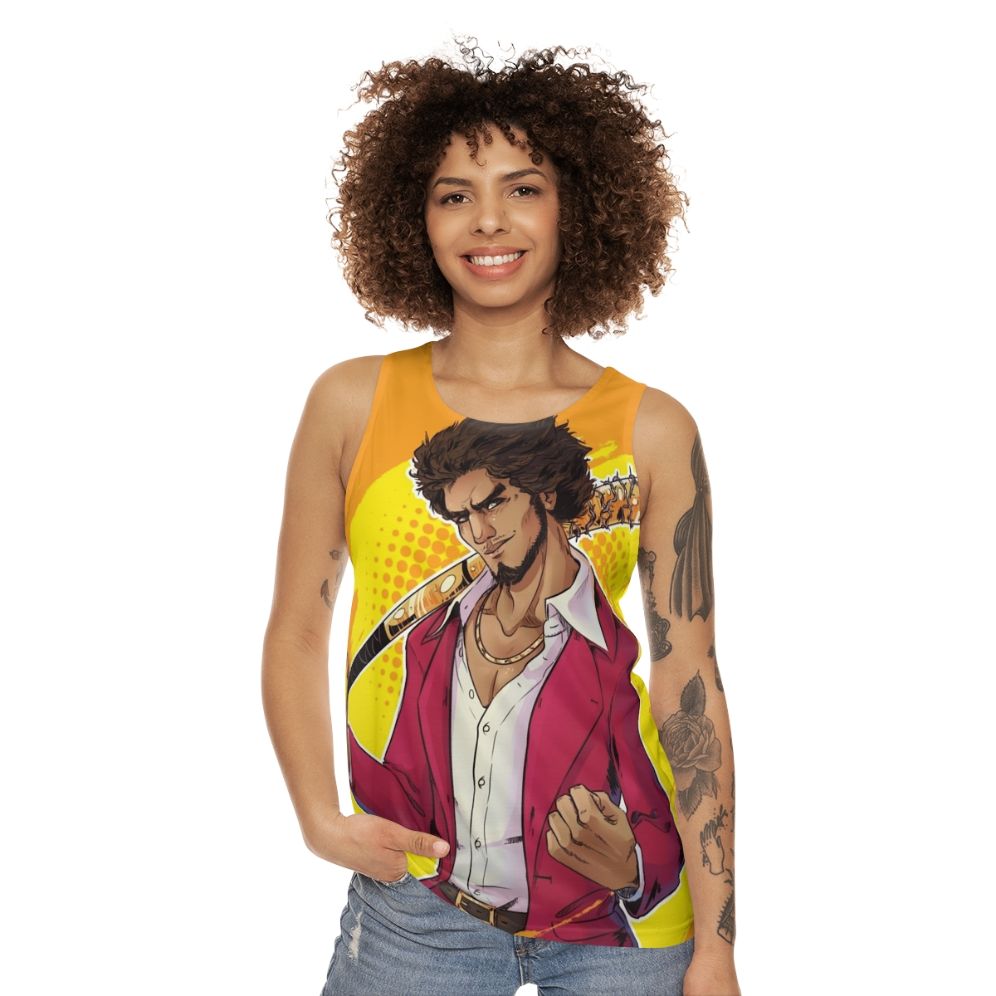 Ichiban Kasuga Unisex Anime Tank Top - women