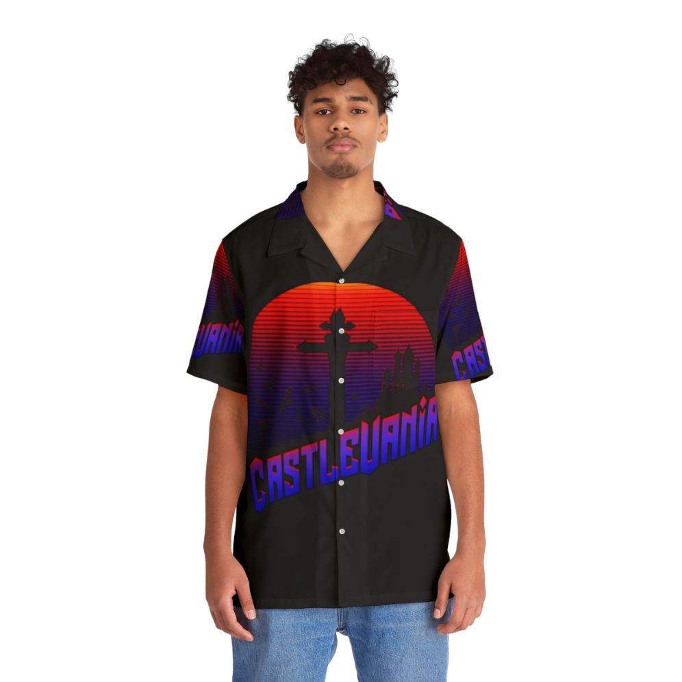 Castlevania 9 Hawaiian Shirt - People Front