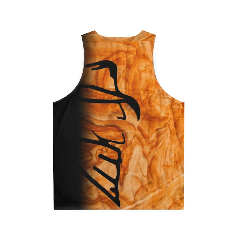 Unisex tank top in camouflage design for outdoor activities - Back