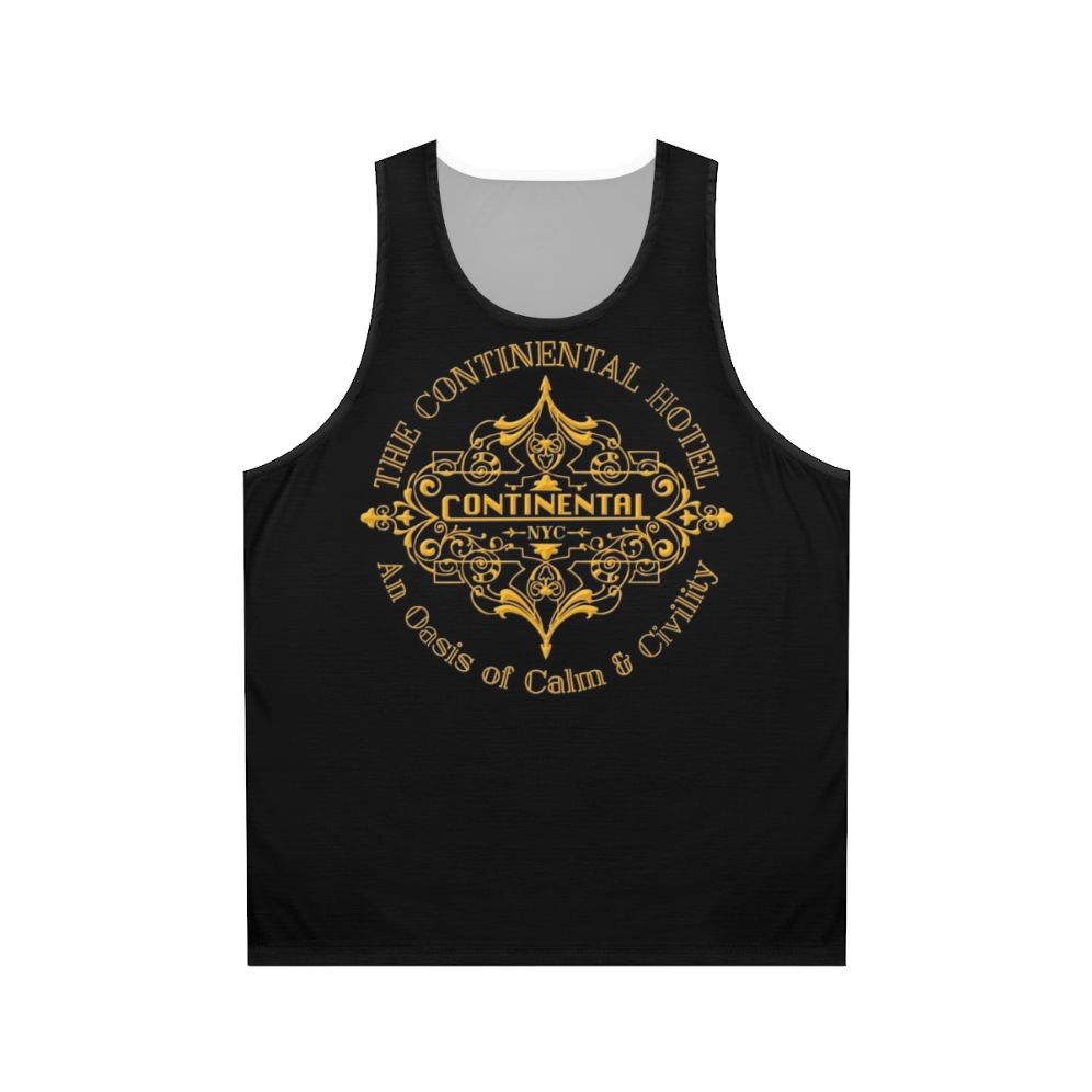 Unisex Continental Hotel Tank Top