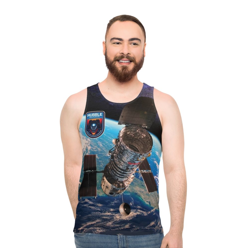 Unisex Hubble Space Telescope Tank Top - men