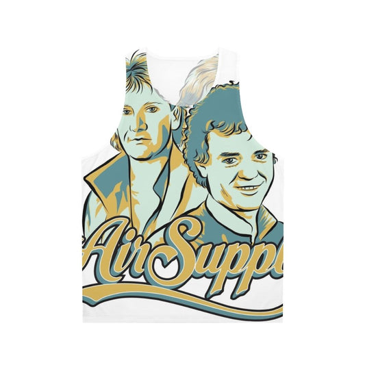 Air Supply Retro Music Unisex Tank Top