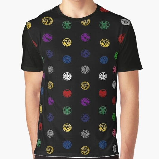 Kamen Rider OOO Medals Graphic T-Shirt