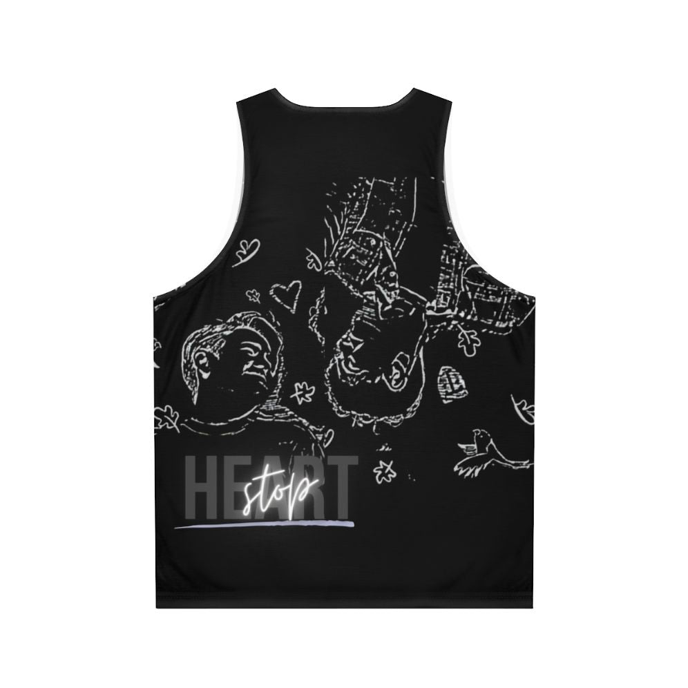 Heartstopper-inspired unisex tank top - Back