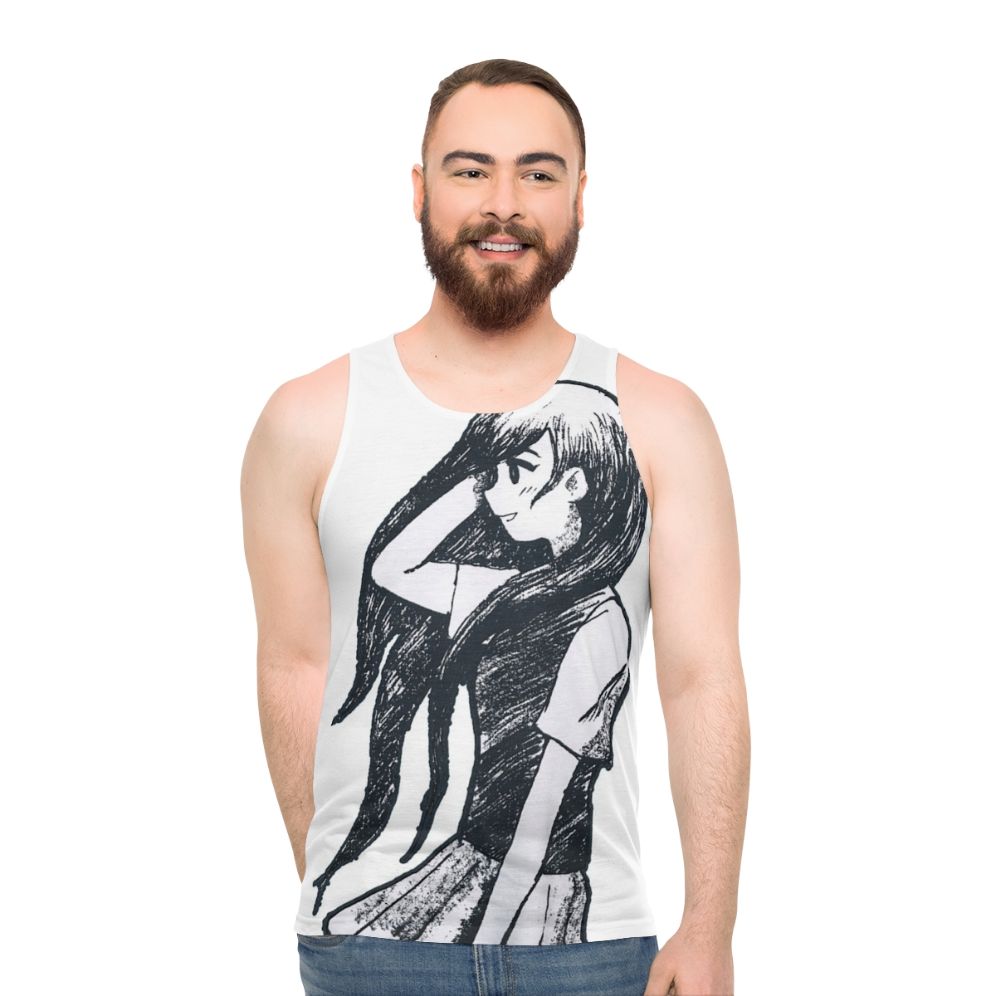 Omori Anime Unisex Tank Top - men