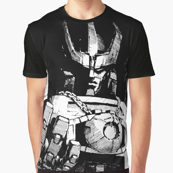 Transformers Galvatron Graphic T-Shirt featuring the iconic Decepticon leader