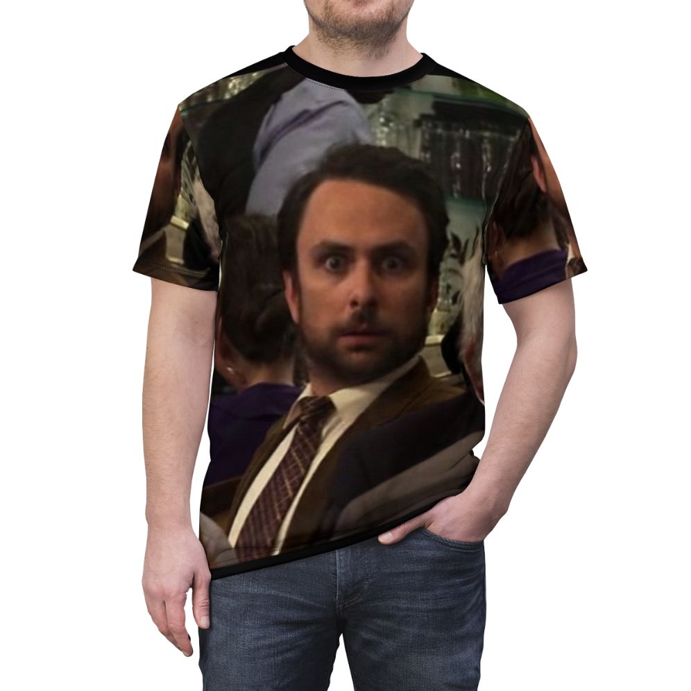 Always Sunny in Philadelphia Tribute T-Shirt featuring the gang - men front