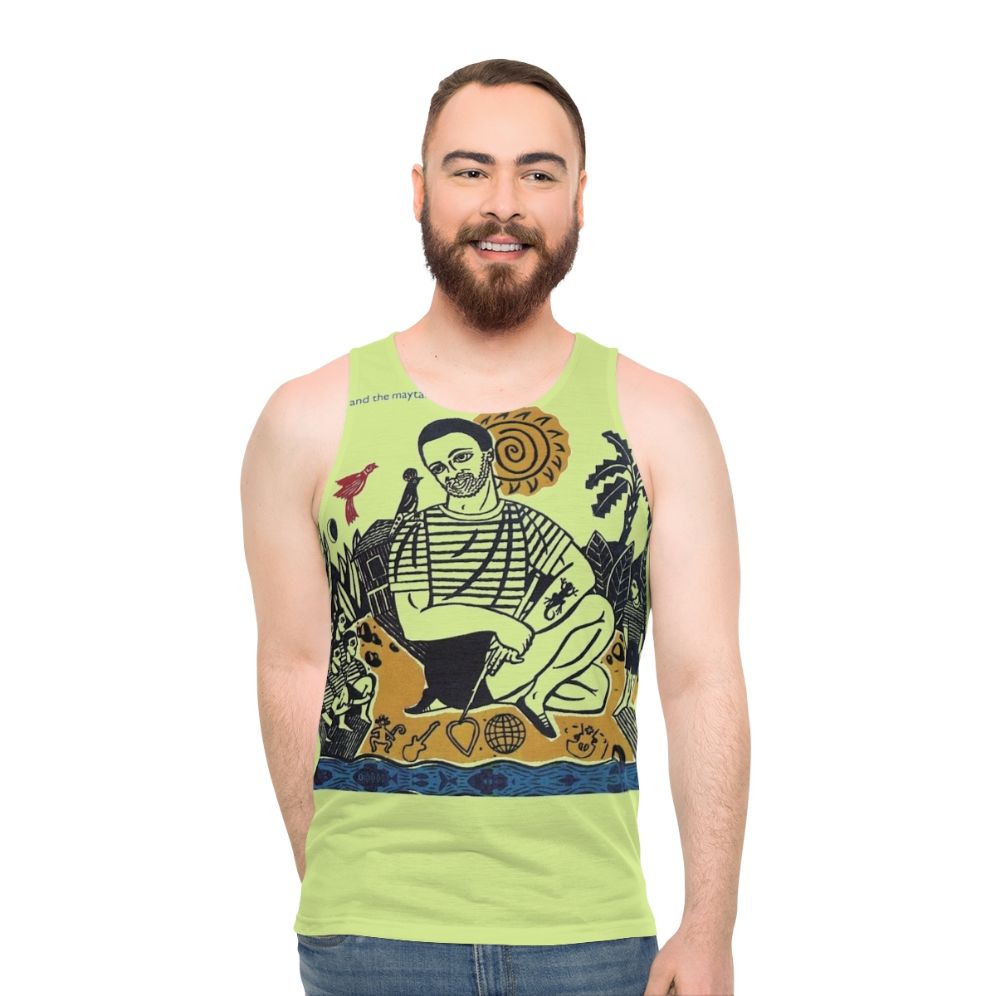 Unisex reggae tank top with Toots and the Maytals design - men