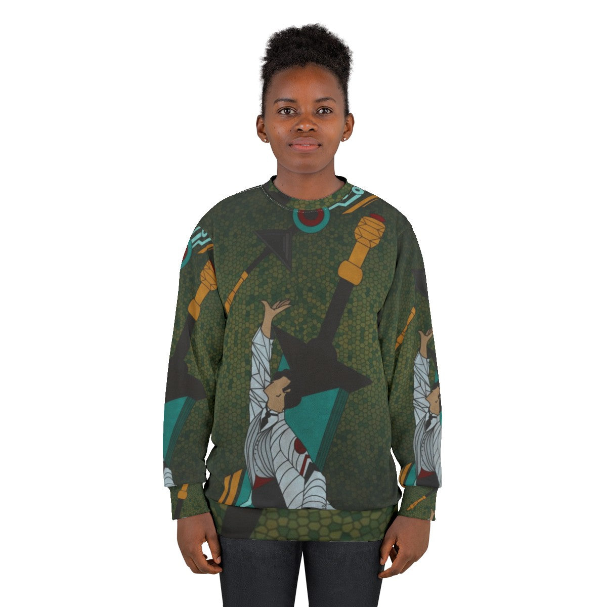 Stained Glass Royce Bracket Sweatshirt - women