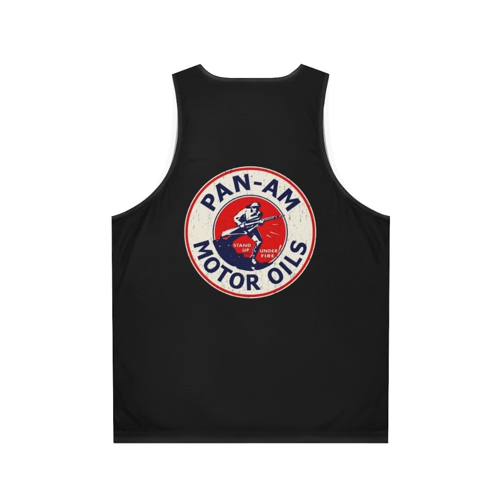 Pan Am Motor Oils Unisex Tank Top - Back